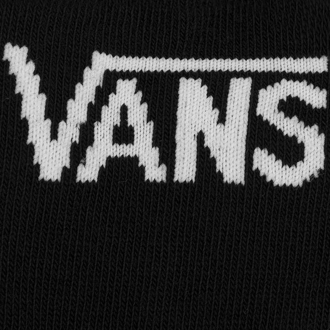 Vans Súprava 3 párov členkových dámskych ponožiek Vans Classic Kick VN000XNRBLK Black