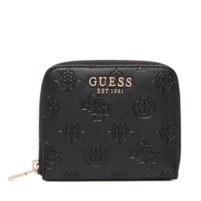 Mały Portfel Damski Guess Phoebe Slg SWPD96 - Czarny