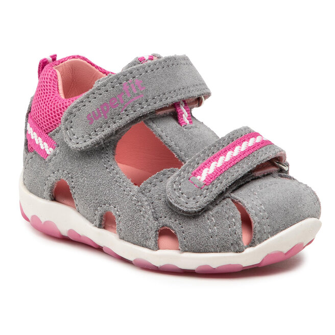 Superfit Σανδάλια Superfit 6-00036-25 Grau/Rosa