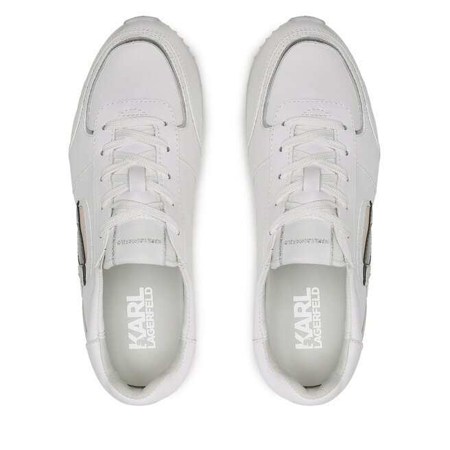 KARL LAGERFELD Сникърси KARL LAGERFELD KL61930N White Lthr/Suede