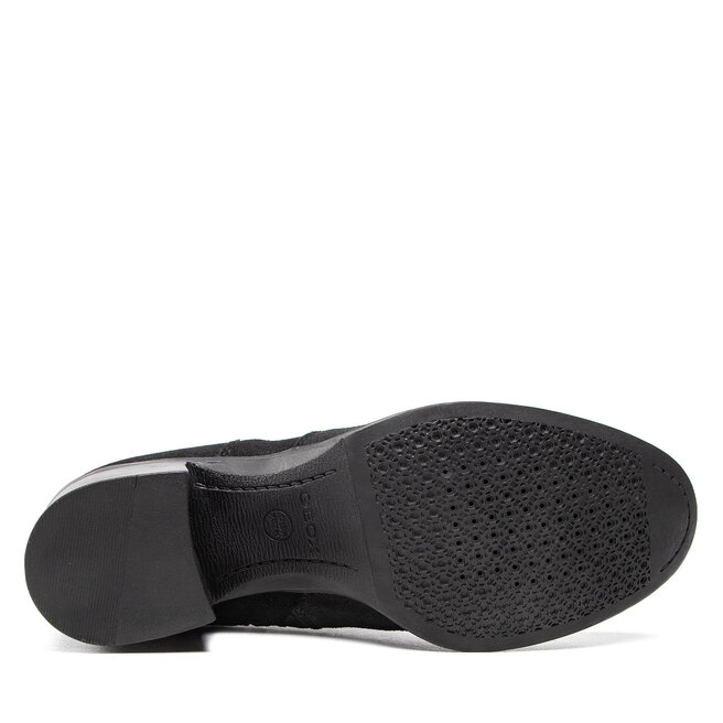 Geox Polokozačky Geox D New Asheel A D26FSA 00022 C9999 Black