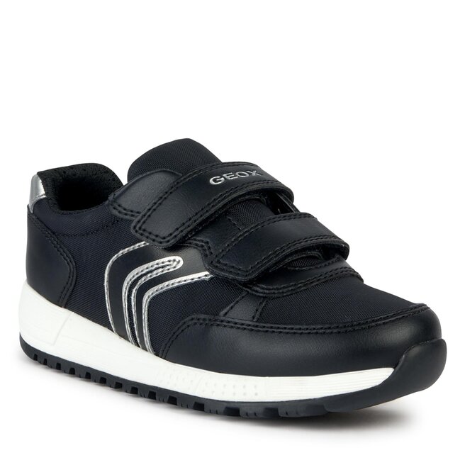 Geox Sportcipő Geox J Alben Girl J36AQC 011BC C9244 M Black/Dk Silver