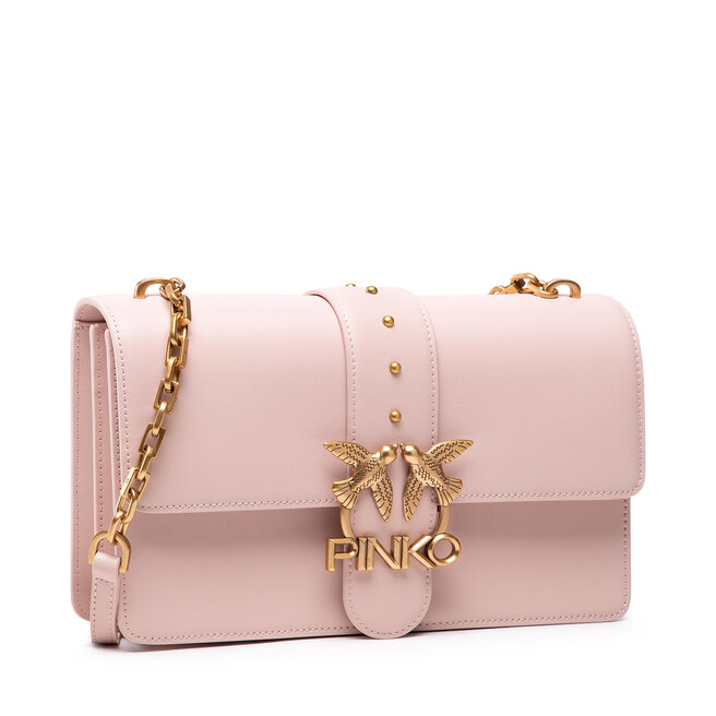 Pinko Ročna torba Pinko Love Classic Icon Simply 14 Cl PE 22 PLTT 1P22K5 Y7SP Cipria O81Q