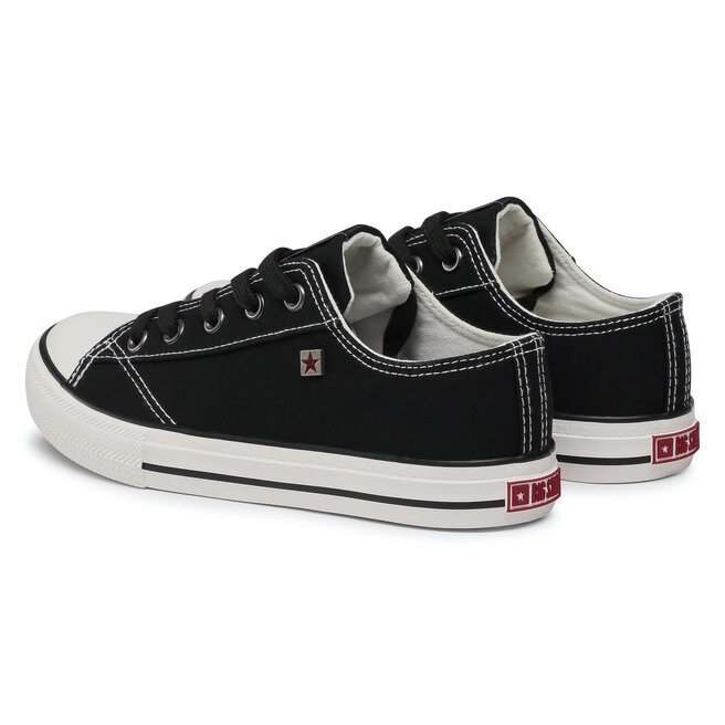 Big Star Shoes Plátěnky Big Star Shoes DD374163 S Black