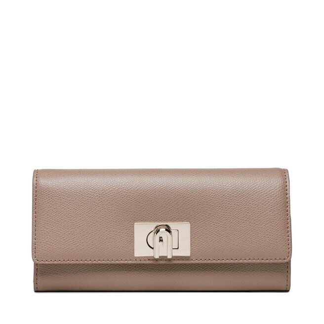 Furla Portofel Mare de Damă Furla 1927 PCV0ACO-ARE000-1257S-1-007-20CN-P Greige