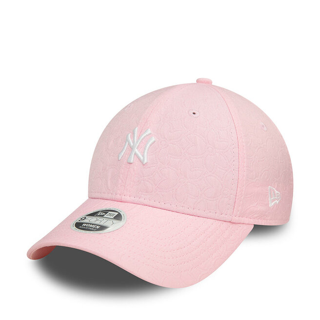 Czapka z daszkiem New Era Jacquard 9Fort - Różowy