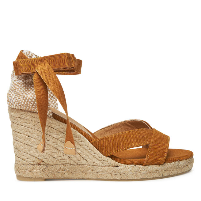 Espadryle Castañer Bailey/8/002 - Brązowy