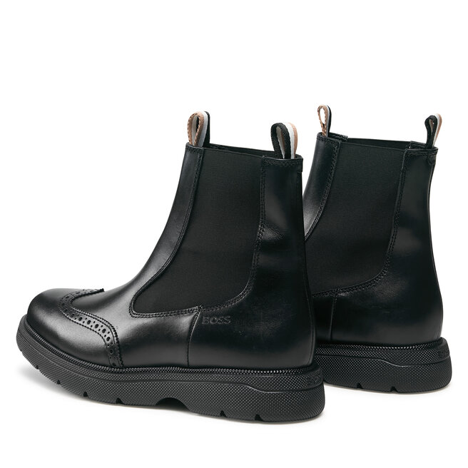 Boss Bokacsizma Boss Jacob Cheb 50503672 10251919 001 Black 001