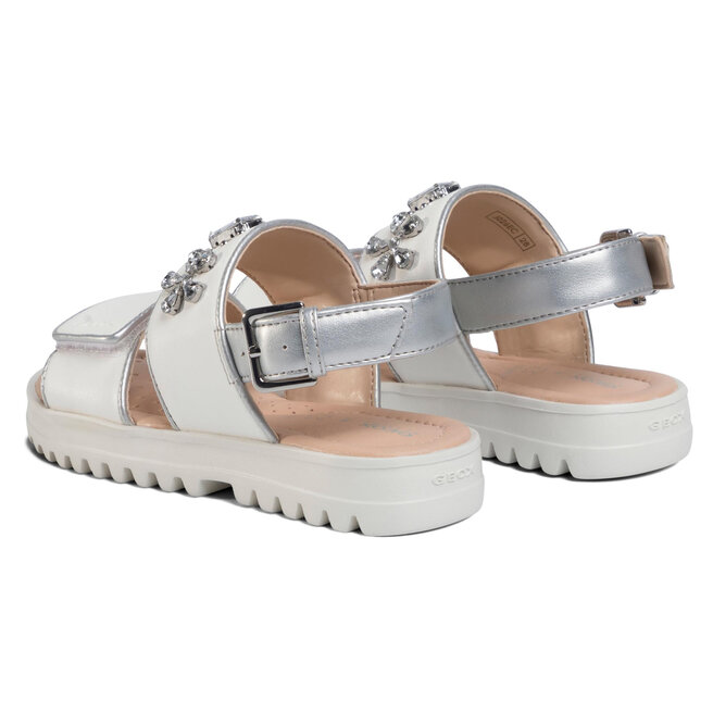 Geox Szandál Geox J S.Coralie G.C J026EC 054AJ C1000 M White