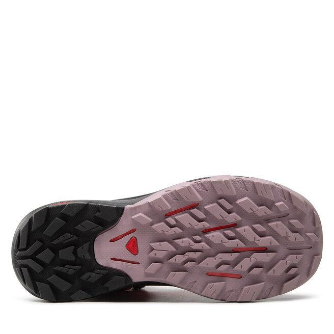 Salomon Туристически Salomon Outpulse Mid Gtx GORE-TEX W 416256 20 V0 Grape Wine/Vanilla Ice/Poppy Red