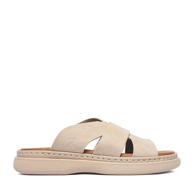 Klapki Rieker CEO-V3089-62 Beżowy jasny -