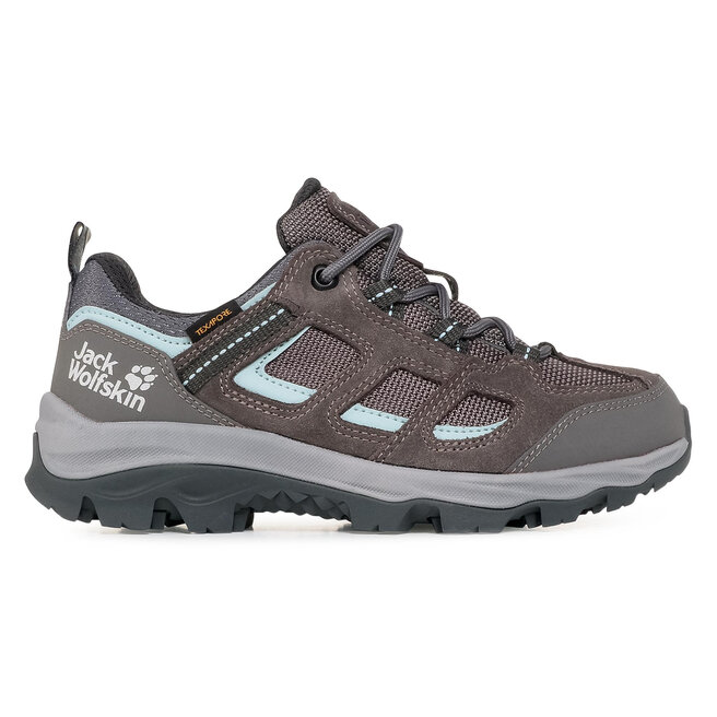 Jack Wolfskin Туристически Jack Wolfskin Vojo 3 Texapore Low W 4042451 Tarmac Grey/Light Blue