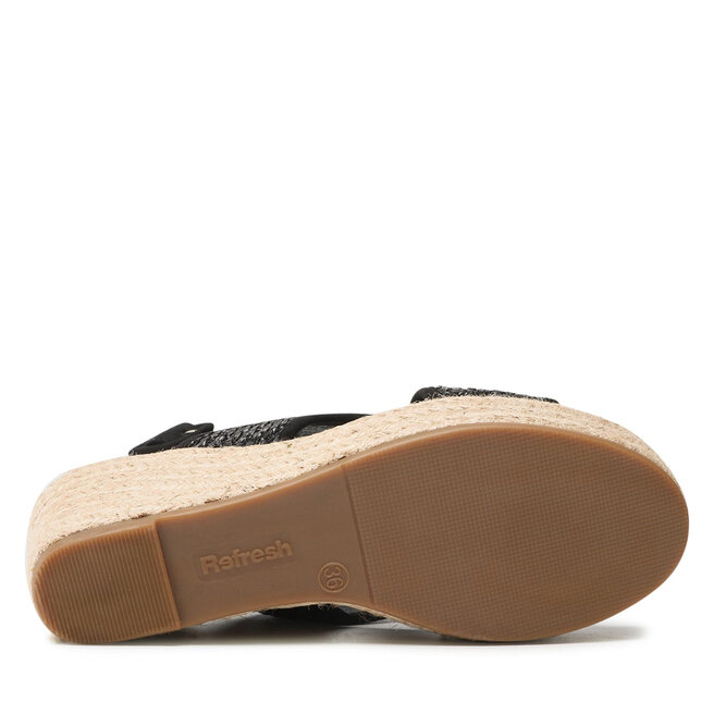 Refresh Espadrilky Refresh 79784 Black