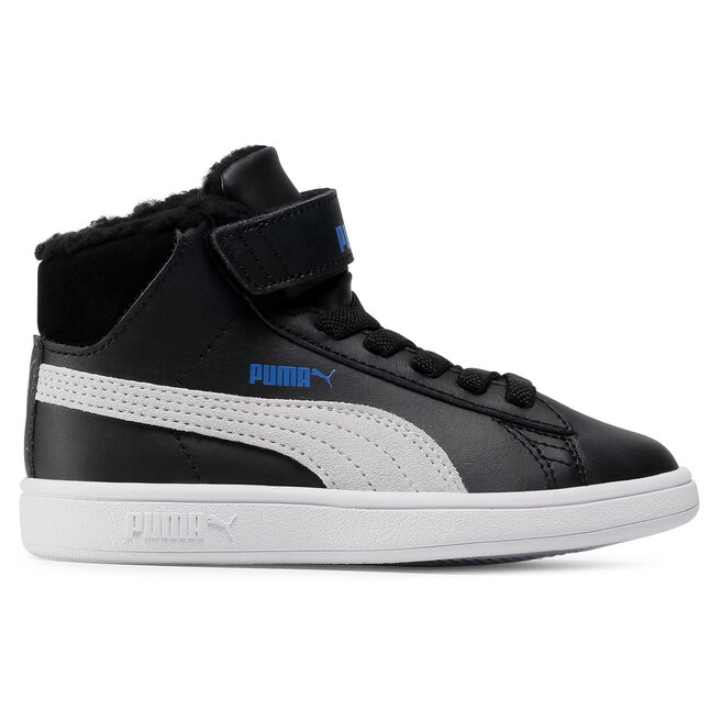 Сникерсы Puma Smash v2 Mid L Fur V Ps 366896 08 Puma Black/Puma White •  Eobuv.com