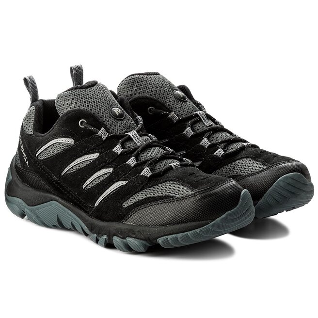 Trekkingi Merrell White Pine Vent J09587 Black Grey eobuwie .pl