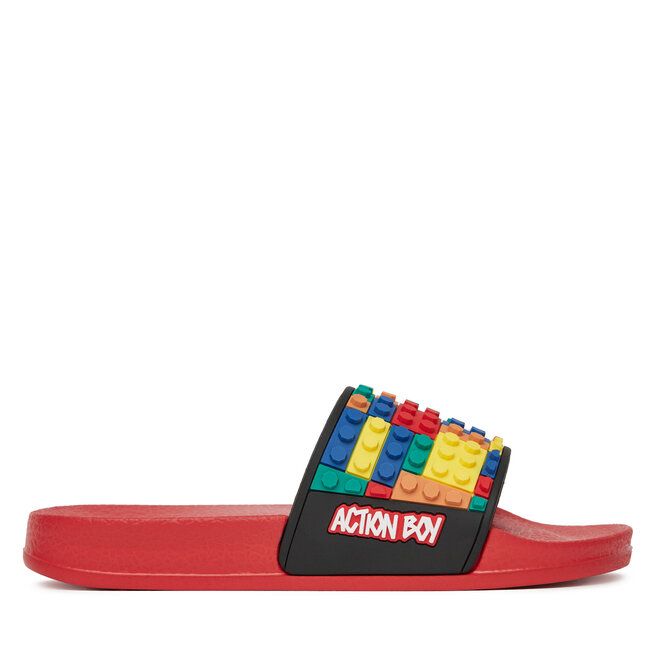 Klapki Action Boy - Czerwony