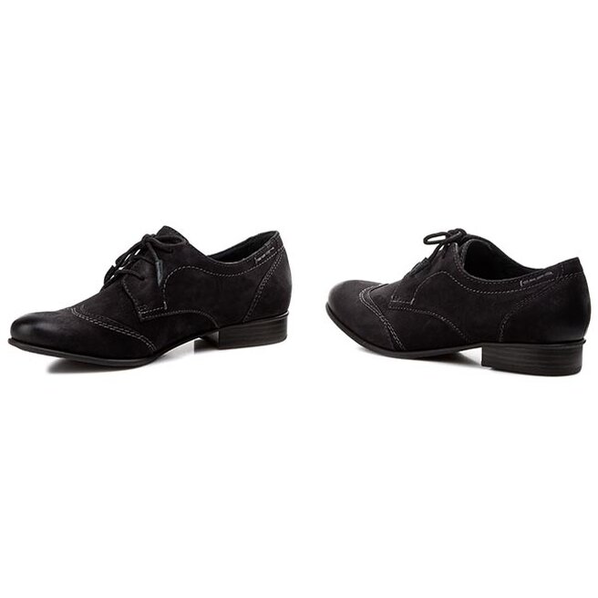 Tamaris Oxford cipők Tamaris 1-23203-25 Black 001