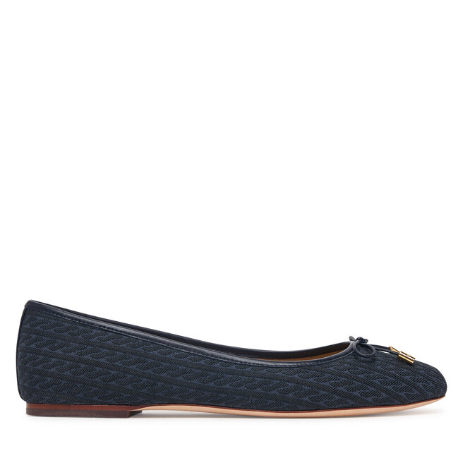 Baleriny LAUREN RALPH LAUREN 802P18430002 Granatowy