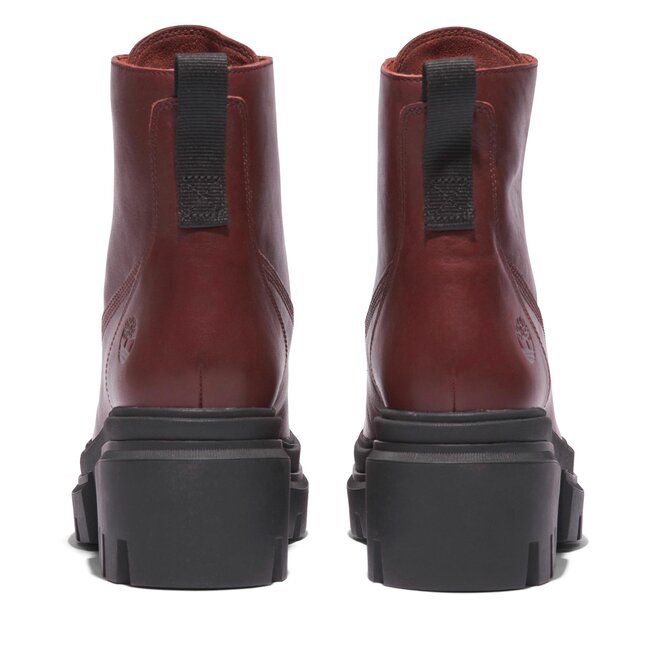 Timberland Bokacsizma Timberland Everleigh Boot 6In Laceup TB0A41U6C601 Burgundy Full Grain