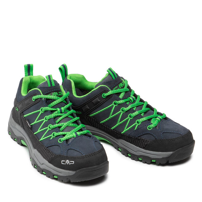 CMP Παπούτσια πεζοπορίας CMP Kids Rigel Low Trekking Shoes Wp 3Q13244J B.Blue/Gecko 51AK