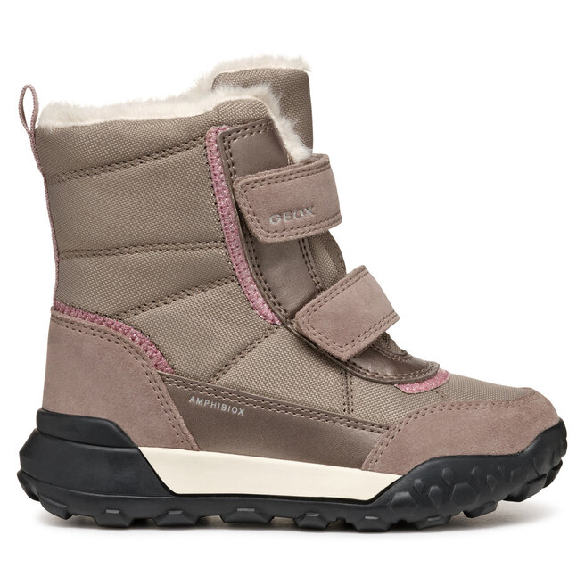 Śniegowce Geox Trekkyup Abx J46M7E 0FU22 - S Beżowy