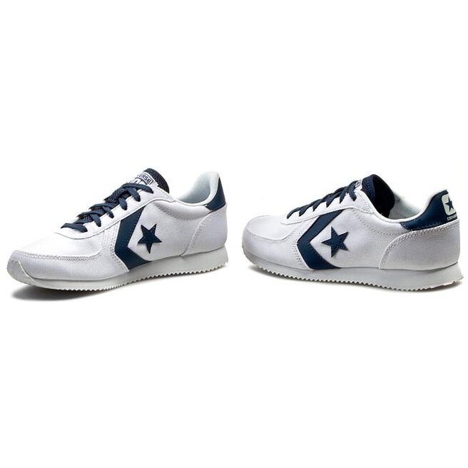 Zapatos Converse Racer O 147426C White/Navy •