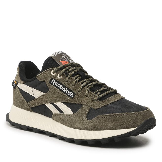 Reebok Обувки Reebok Classic Leather GX4805 Cblack/Armgrn/Stucco