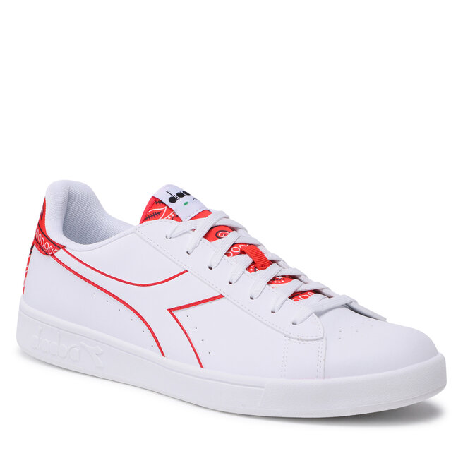 Sneakers Diadora Torneo Bandana 101.179257 01 C1687 White/Carmine Red 101.179257 imagine noua