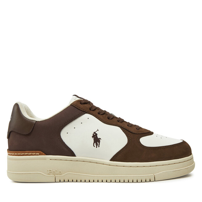 Sneakersy Polo Ralph Lauren Masters Court - Brązowy