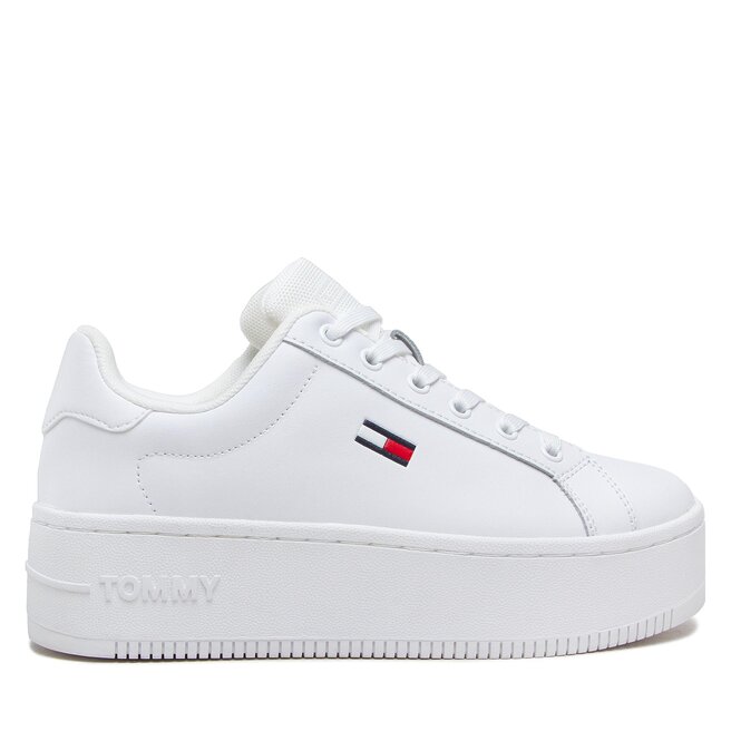 Tommy Jeans Сникърси Tommy Jeans Flatform Ess EN0EN02043 White YBR