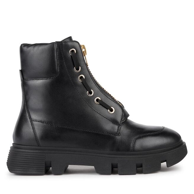 Botki Geox D Vilde D36UAB 00085 - Czarny