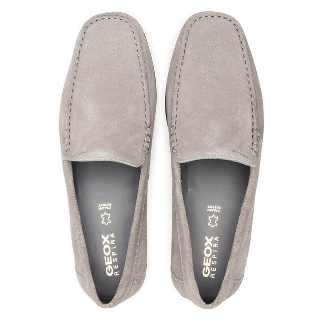 Geox Mokasíny Geox U Ascanio A U020WA 00022 C9004 Anthracite