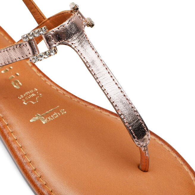 Tamaris Sandále Tamaris 1-28151-38 Rose Metallic 952