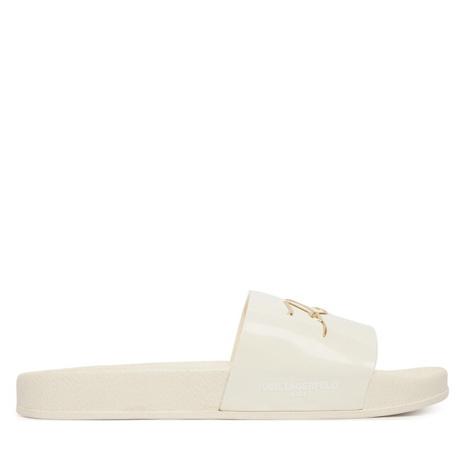 Klapki KARL LAGERFELD Z31174 S Biały -