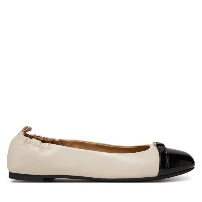 Baleriny MICHAEL Michael Kors Mandy Flex Ballet - Écru