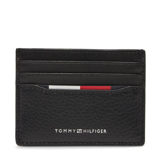 Etui na karty kredytowe Tommy Hilfiger Central Cc Holder - Czarny