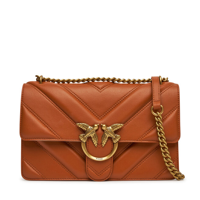 Torebka PINKO Love One Classic Light Dc 104549 - Brązowy