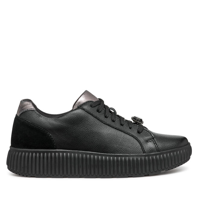 Sneakersy Geox D Graisy D46XFG 04622 - Czarny