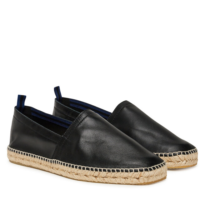 Espadryle Castañer Pablo/104 - Czarny