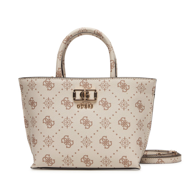 Torebka Guess Emelie Logo Mini HWGP99 28750 Écru -