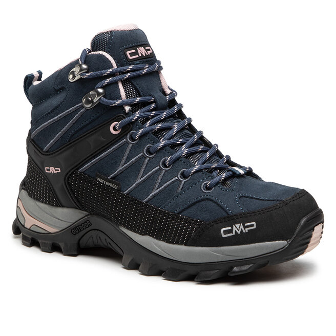 Trekkings CMP Rigel Mid Wmn Trekking Shoe Wp 3Q12946 Asphalt/Antracite/Rose 53UG