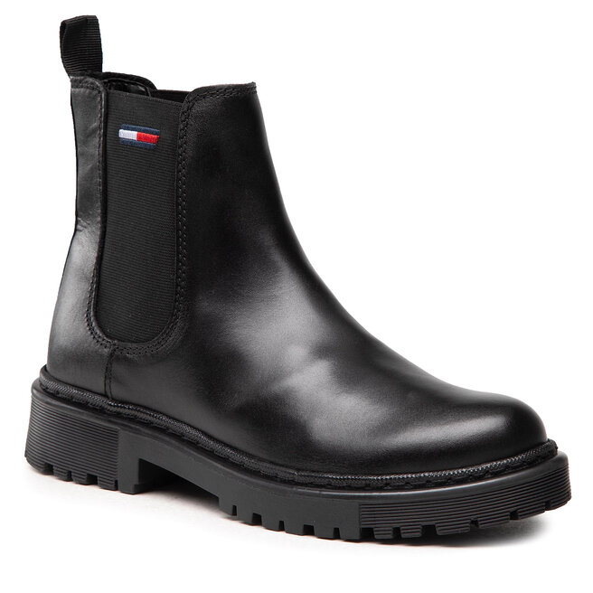 tommy jeans branded tape boot