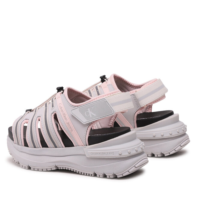 Calvin Klein Jeans Сандали Calvin Klein Jeans Chunky Hybrid Sandal Hiking YW0YW01075 Peach Blush/Oyster Mushroom TLL