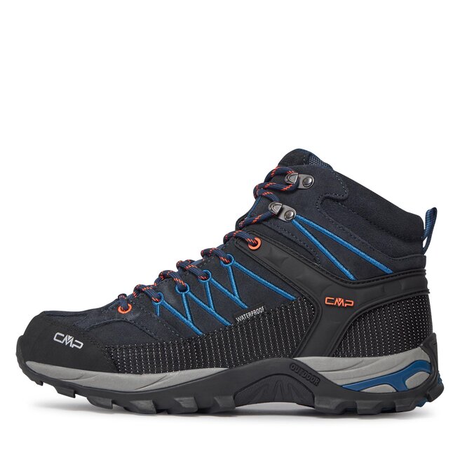 CMP Trekkings CMP Rigel Mid Trekking Shoes Wp 3Q12947 B.Blue-Flash Orange 27NM