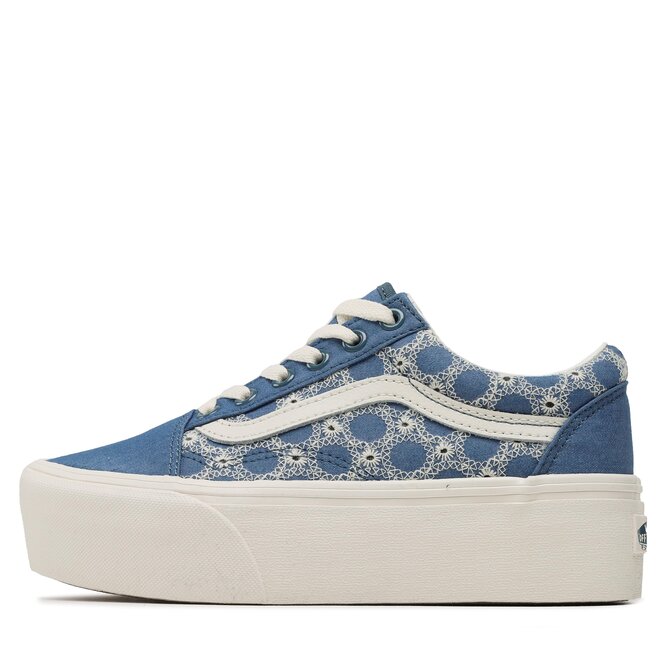 Vans Old Skool Stac VN0A7Q5MBLU1 Denim Mix Blue