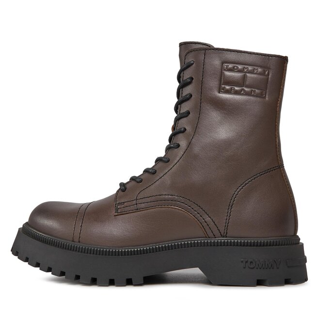 Tommy Jeans Ghete Tommy Jeans Tjm Casual Boot EM0EM01244 Velvet Brown GWN