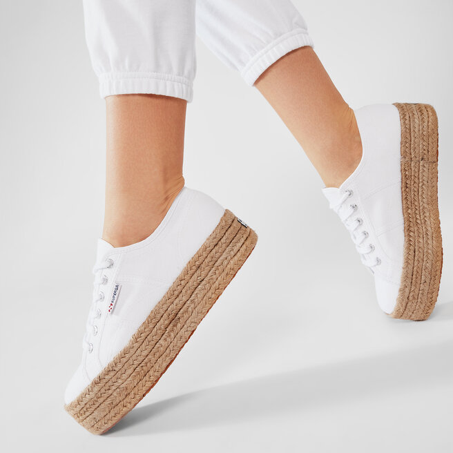 Superga Espadrile Superga 2790 Rope S51186W White 901