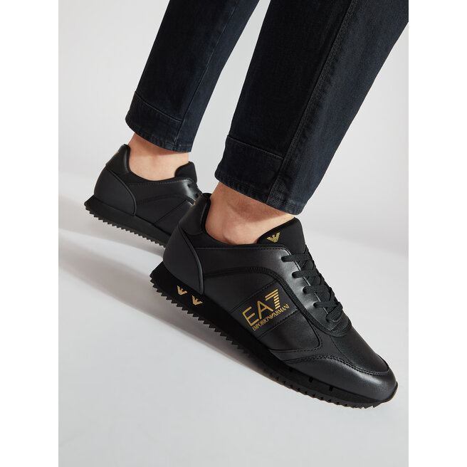 EA7 Emporio Armani Сникърси EA7 Emporio Armani X8X119 XK291 R384 Triple Blk/Gold Eobu