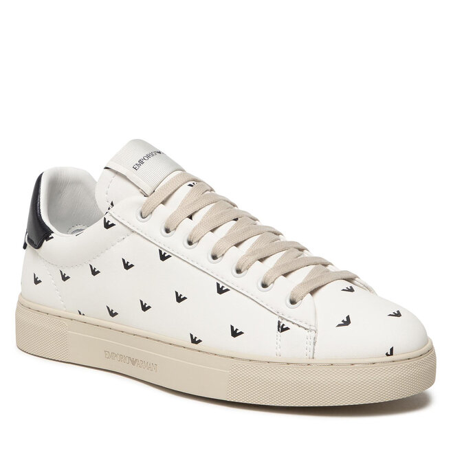 Sneakers Emporio Armani X4X565 XM992 N481 Off White/Navy Armani imagine noua