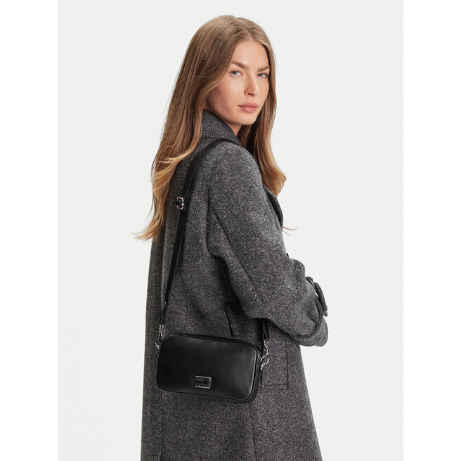 Torebka Tommy Jeans Tjw American Cool Camera Bag AW0AW17570 Czarny -